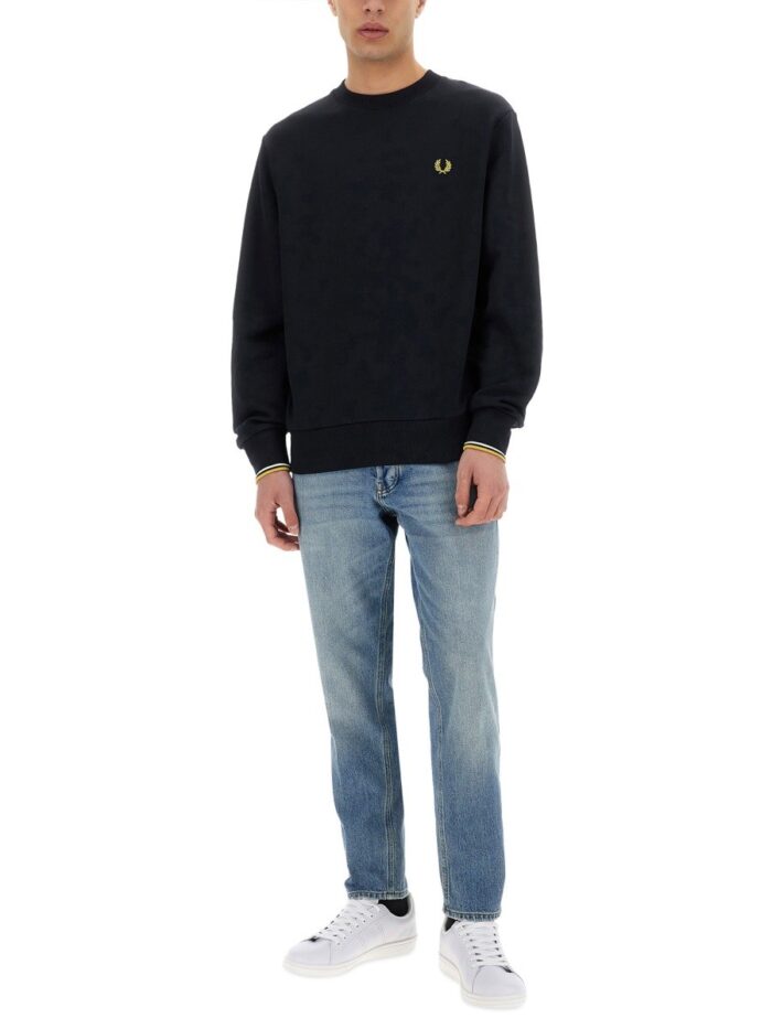 FRED PERRY SWEATSHIRT WITH LOGO