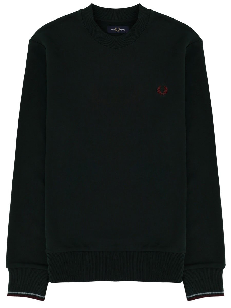 FRED PERRY SWEATSHIRT WITH LOGO