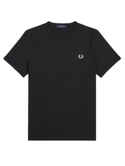 FRED PERRY T-SHIRT "RINGER" CON LOGO