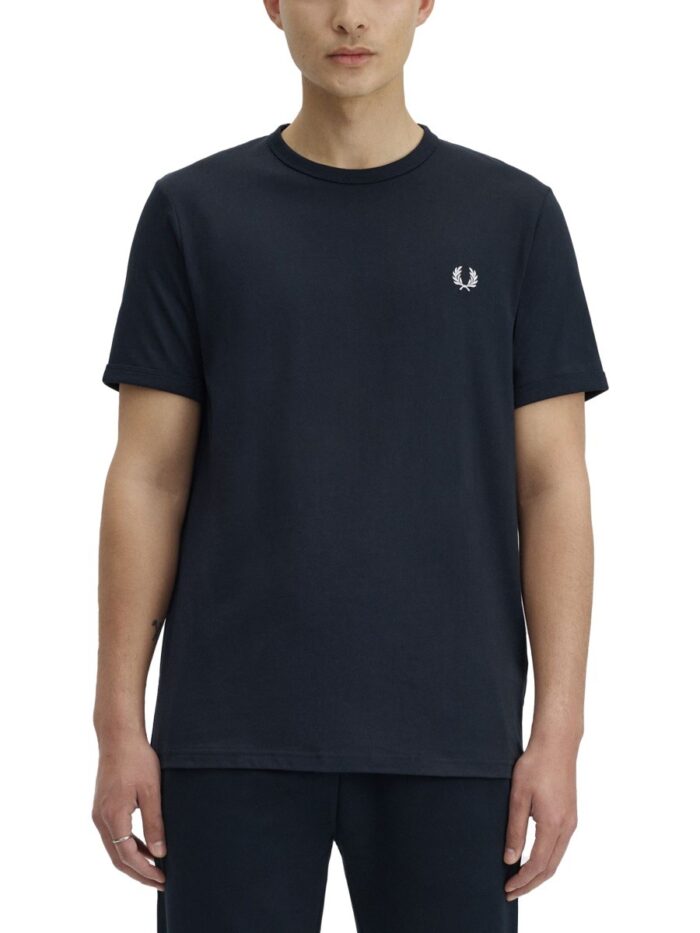 FRED PERRY T-SHIRT "RINGER" CON LOGO