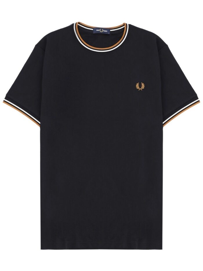 fred perry t shirt with logo FRED PERRY T-SHIRT WITH LOGO