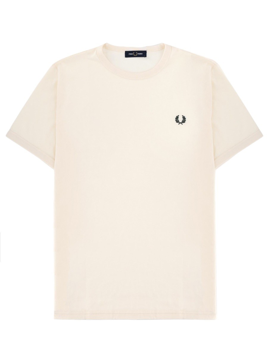 FRED PERRY T-SHIRT WITH LOGO
