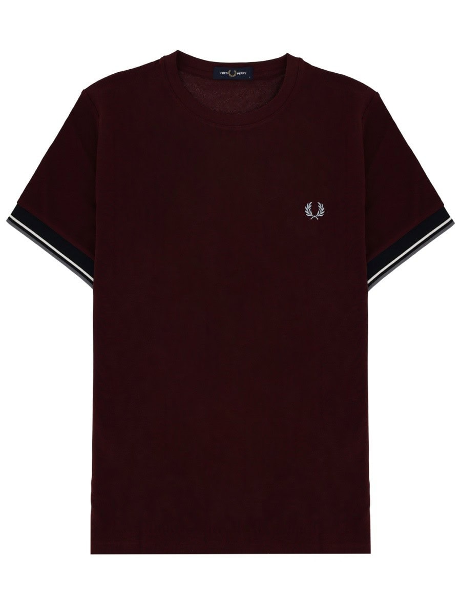 FRED PERRY T-SHIRT WITH LOGO