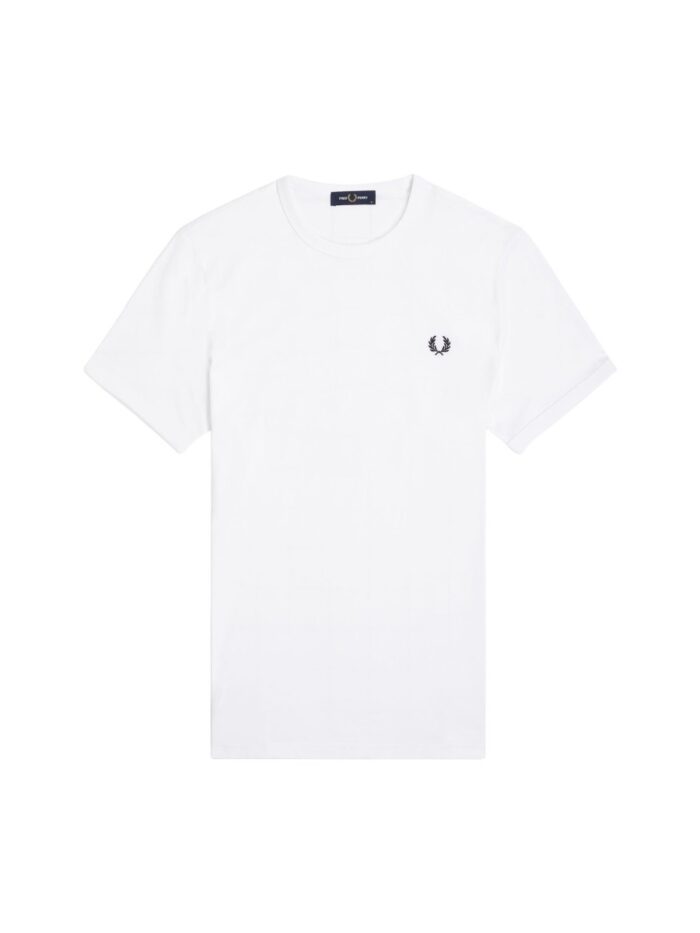 fred perry t shirt with logo FRED PERRY T-SHIRT WITH LOGO