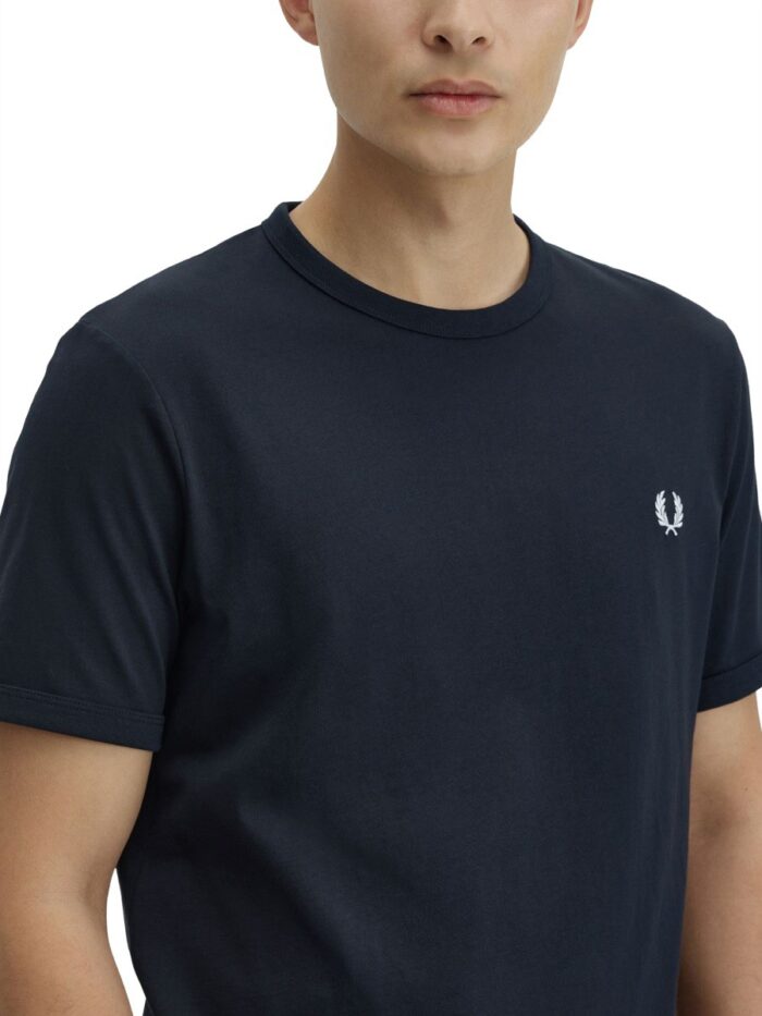 fred perry t shirt with logo FRED PERRY T-SHIRT WITH LOGO