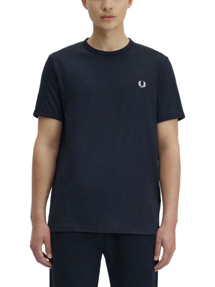 FRED PERRY T-SHIRT WITH LOGO