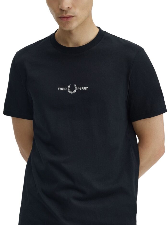 FRED PERRY T-SHIRT WITH LOGO