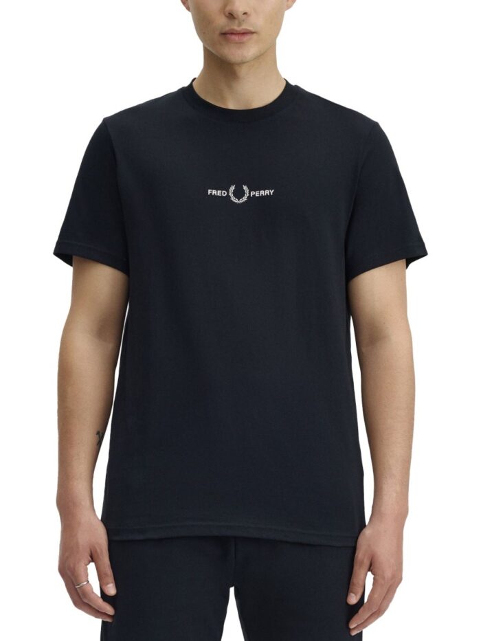 FRED PERRY T-SHIRT WITH LOGO