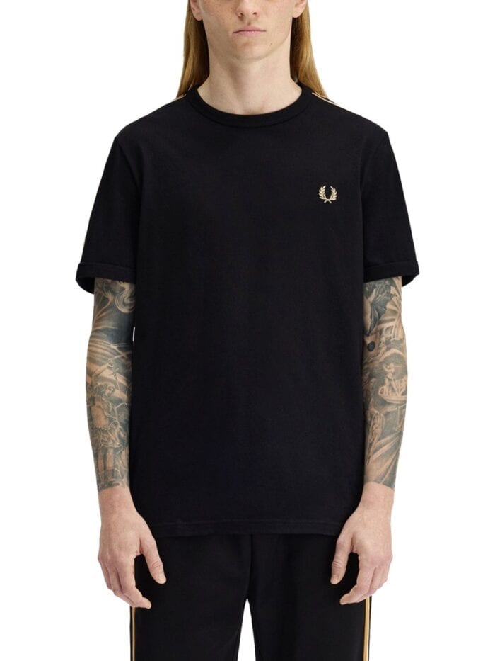 FRED PERRY T-SHIRT WITH LOGO