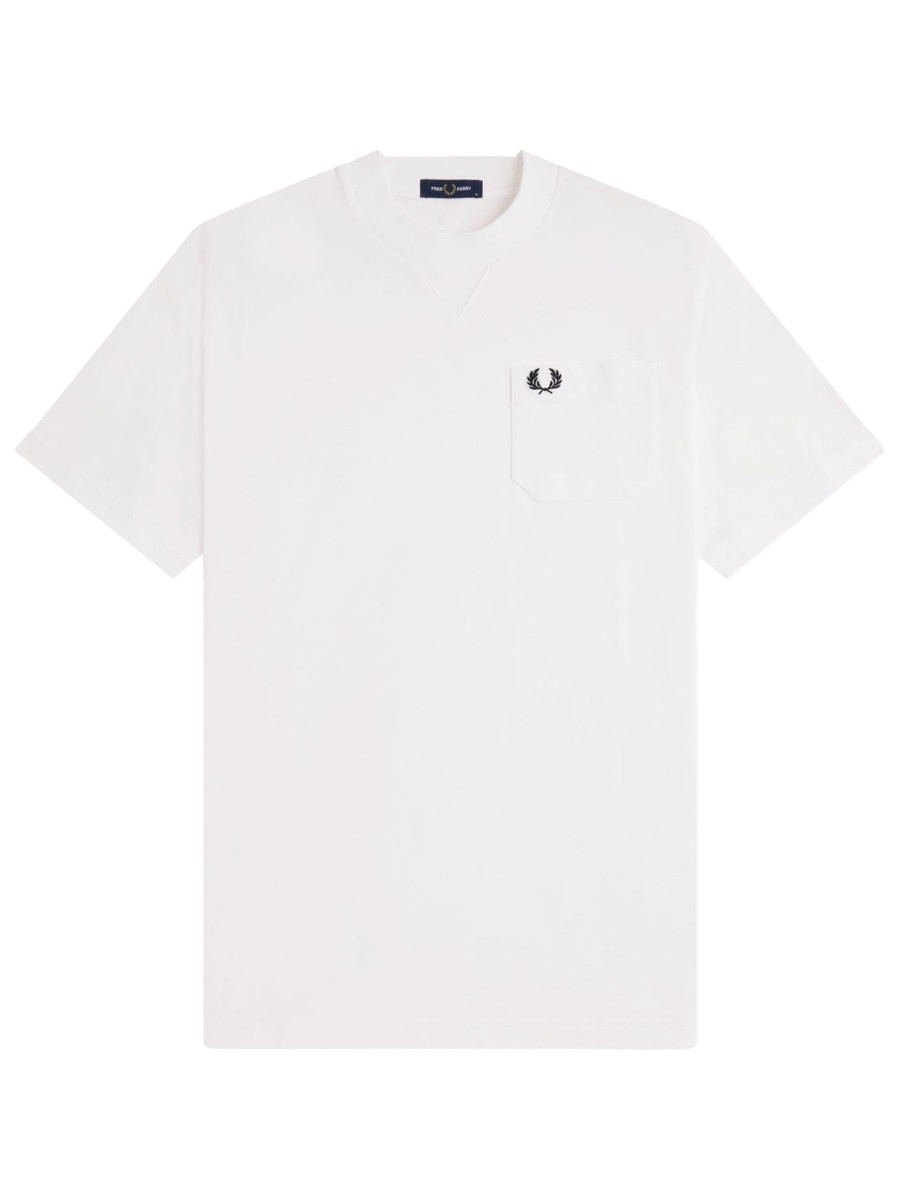 FRED PERRY T-SHIRT WITH LOGO