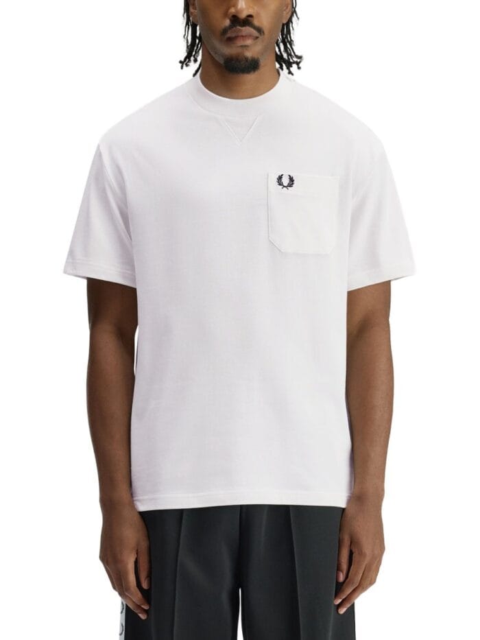 FRED PERRY T-SHIRT WITH LOGO