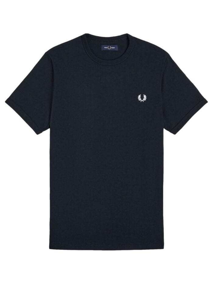 fred perry t shirt with logo FRED PERRY T-SHIRT WITH LOGO