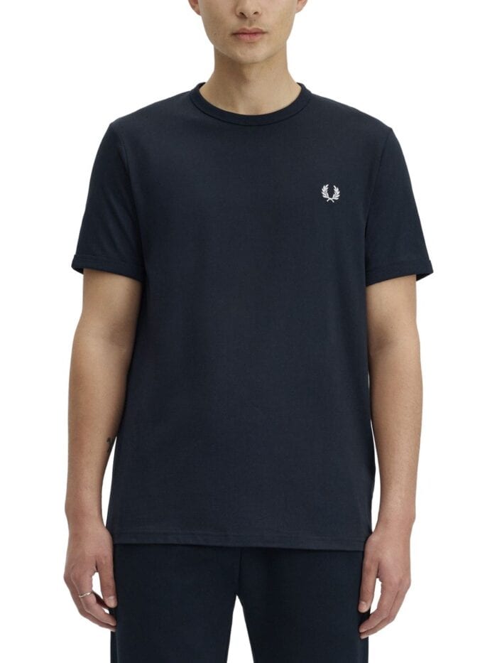 FRED PERRY T-SHIRT WITH LOGO