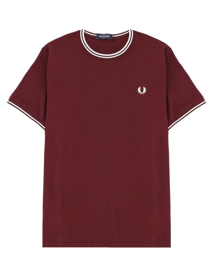 fred perry t shirt with logo FRED PERRY T-SHIRT WITH LOGO