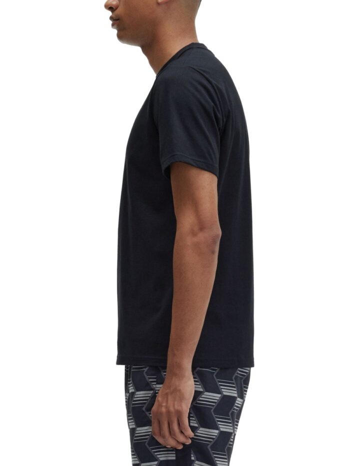FRED PERRY T-SHIRT WITH LOGO EMBROIDERY