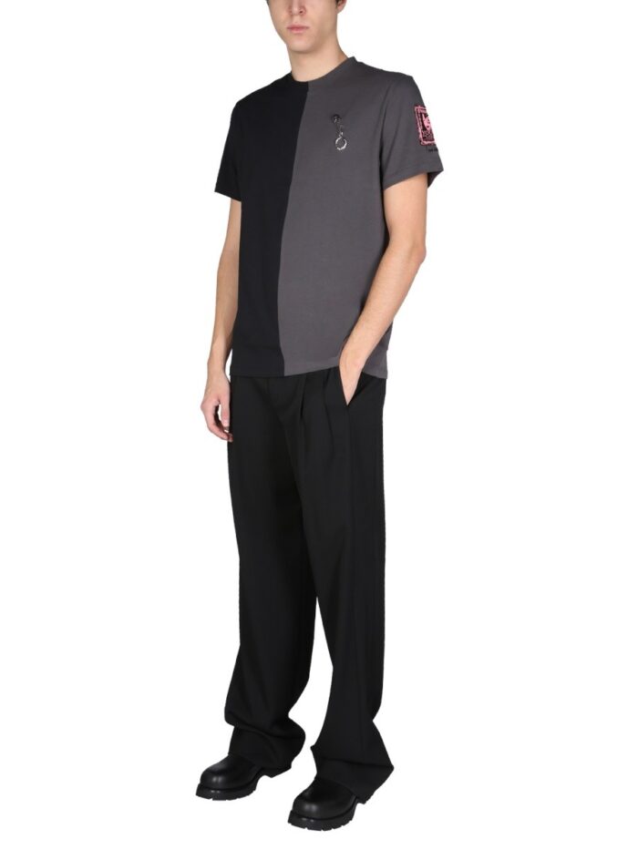 FRED PERRY X RAF SIMONS CREWNECK T-SHIRT