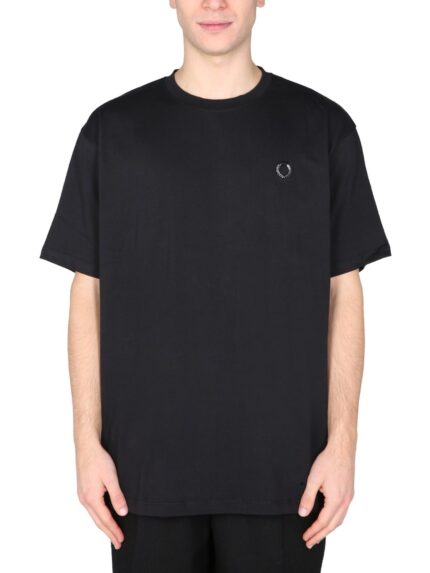 FRED PERRY X RAF SIMONS T-SHIRT WITH LOGO