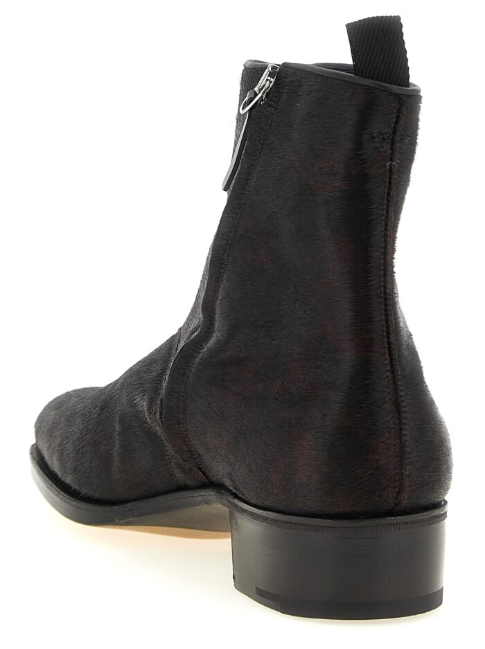 JOHN LOBB 'Freddi Bristle Hide' Ankle Boots