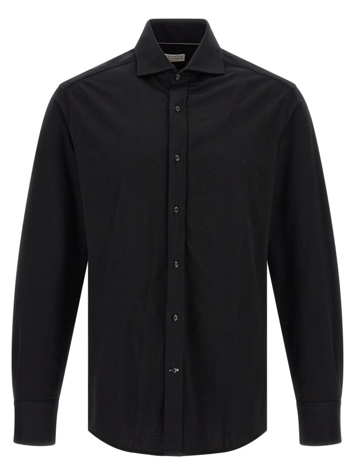 brunello cucinelli french collar shirt Brunello Cucinelli French Collar Shirt