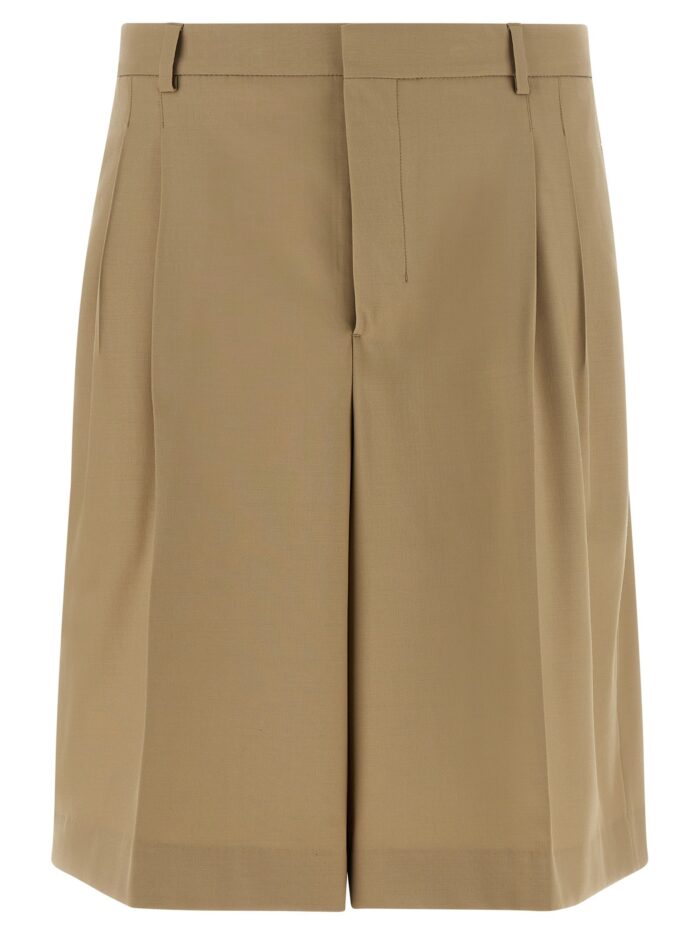 ami paris fresh wool bermuda shorts AMI PARIS Fresh Wool Bermuda Shorts