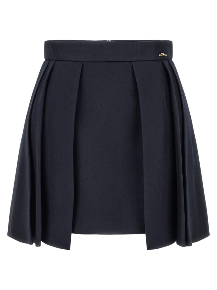 Elisabetta Franchi Fresh Wool Skirt