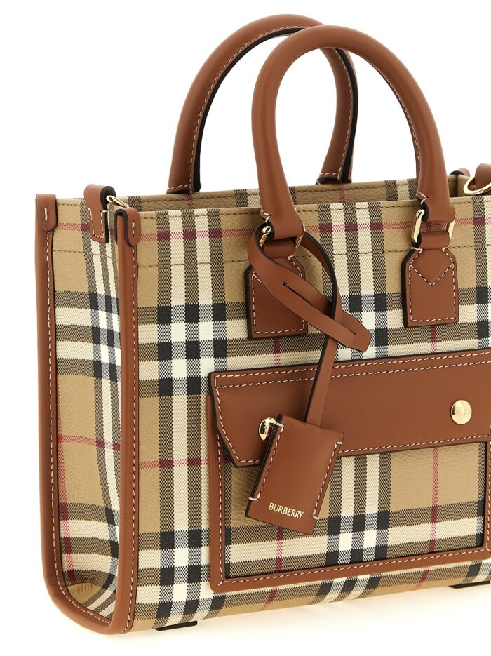 Burberry 'Freya' Mini Shopping Bag
