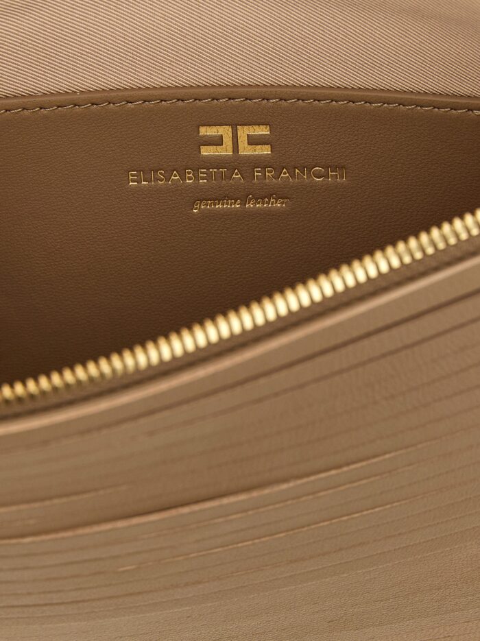 Elisabetta Franchi Fringed Clutch