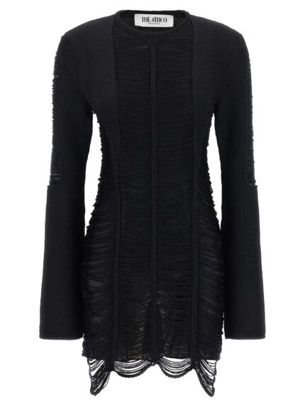 The Attico Fringed Dress