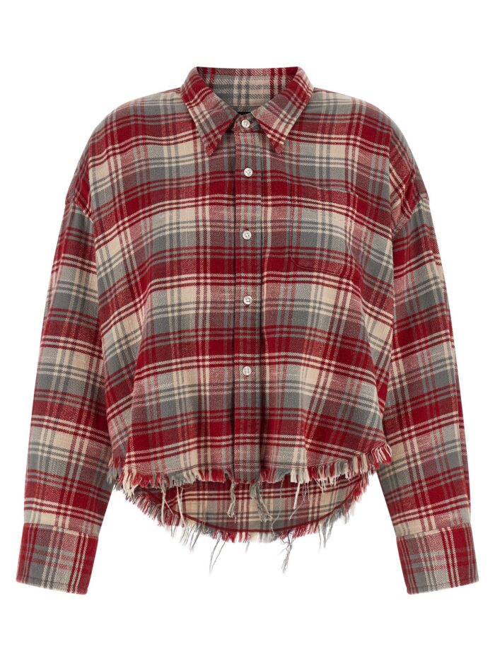 r13 fringed shirt R13 Fringed Shirt