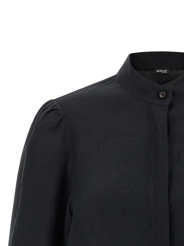 KITON Fringed Shirt