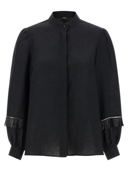 KITON Fringed Shirt