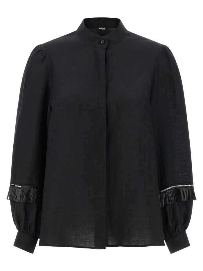 kiton fringed shirt KITON Fringed Shirt