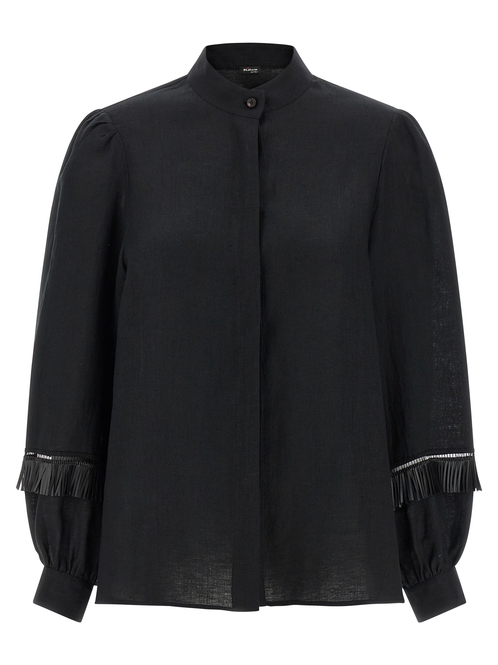KITON Fringed Shirt