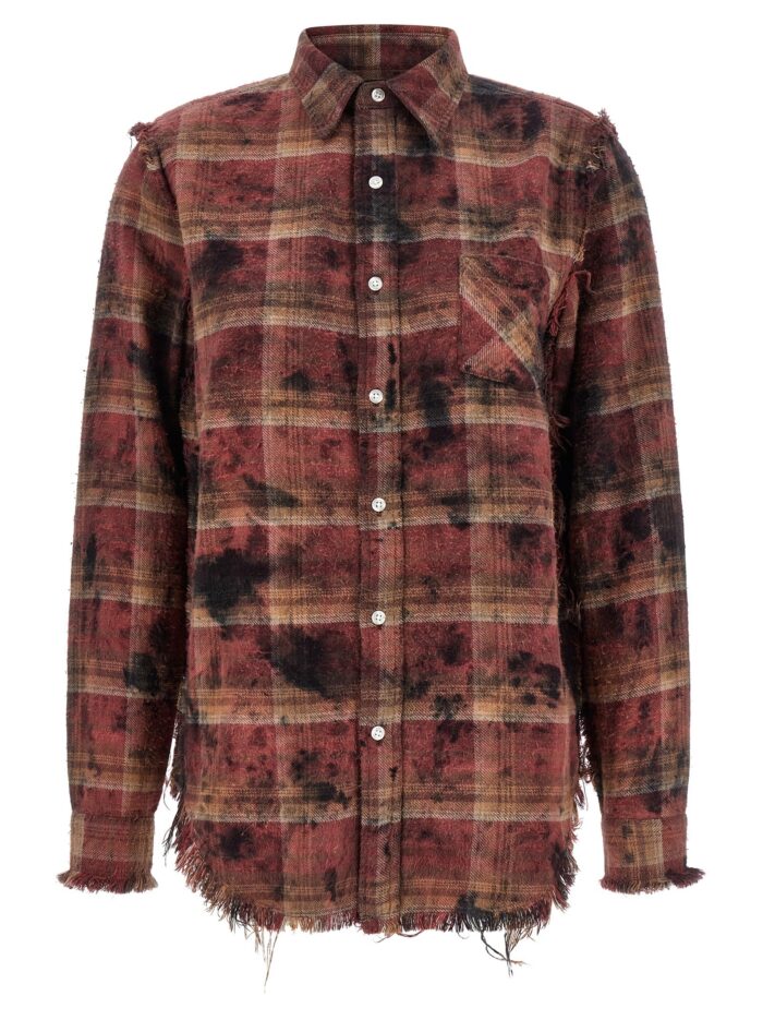 r13 fringed shirt R13 Fringed Shirt