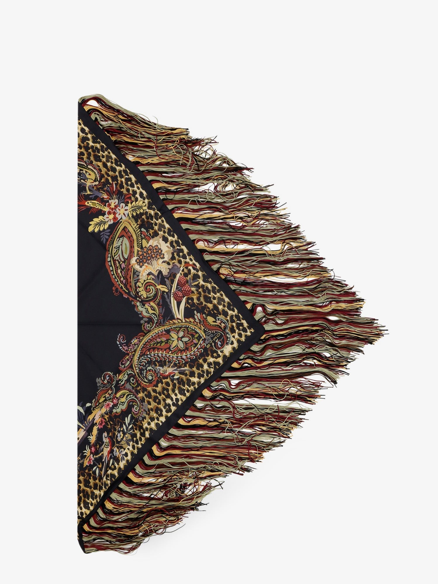 Etro Fringed Silk Shawl