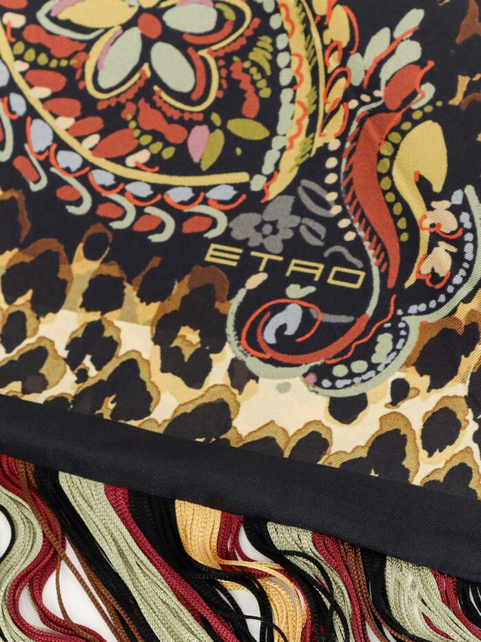 Etro Fringed Silk Shawl