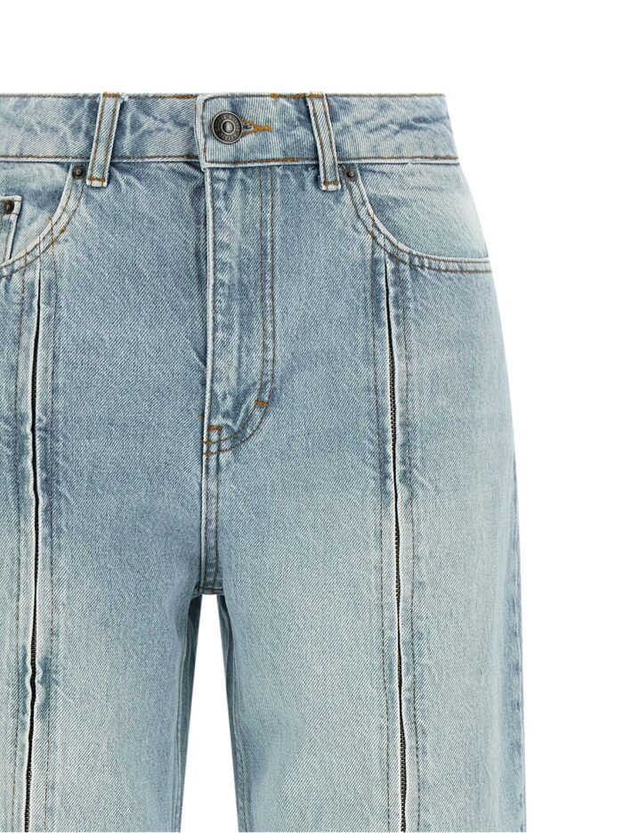 ROTATE BIRGER CHRISTENSEN Front Zip Jeans