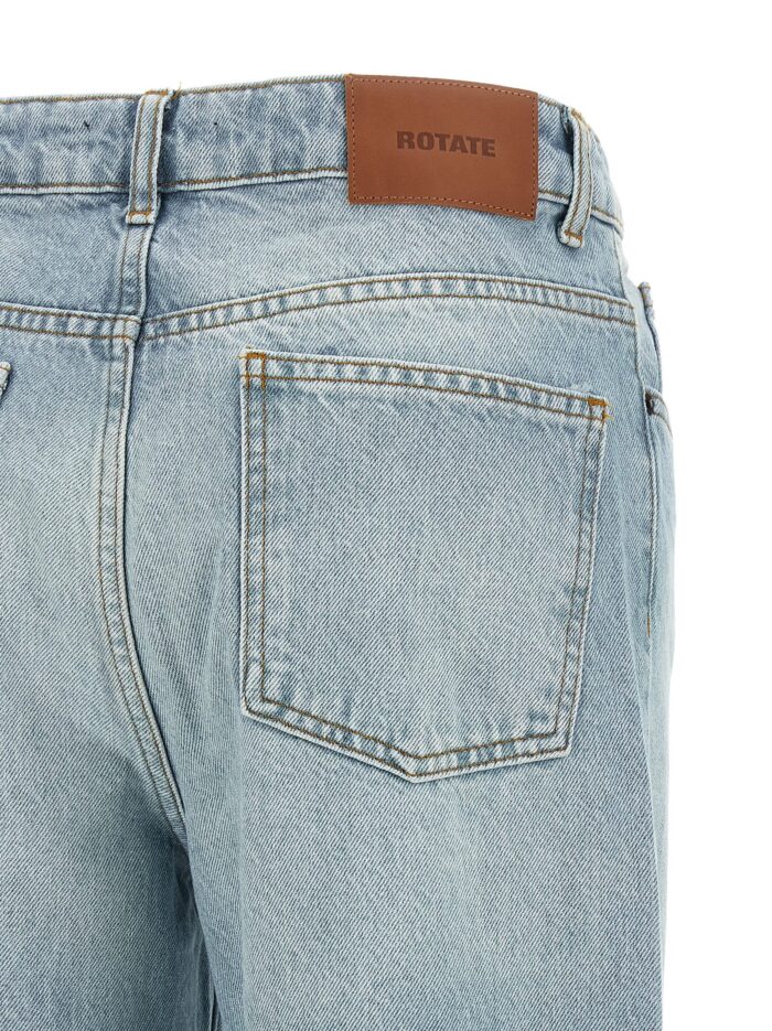 ROTATE BIRGER CHRISTENSEN Front Zip Jeans