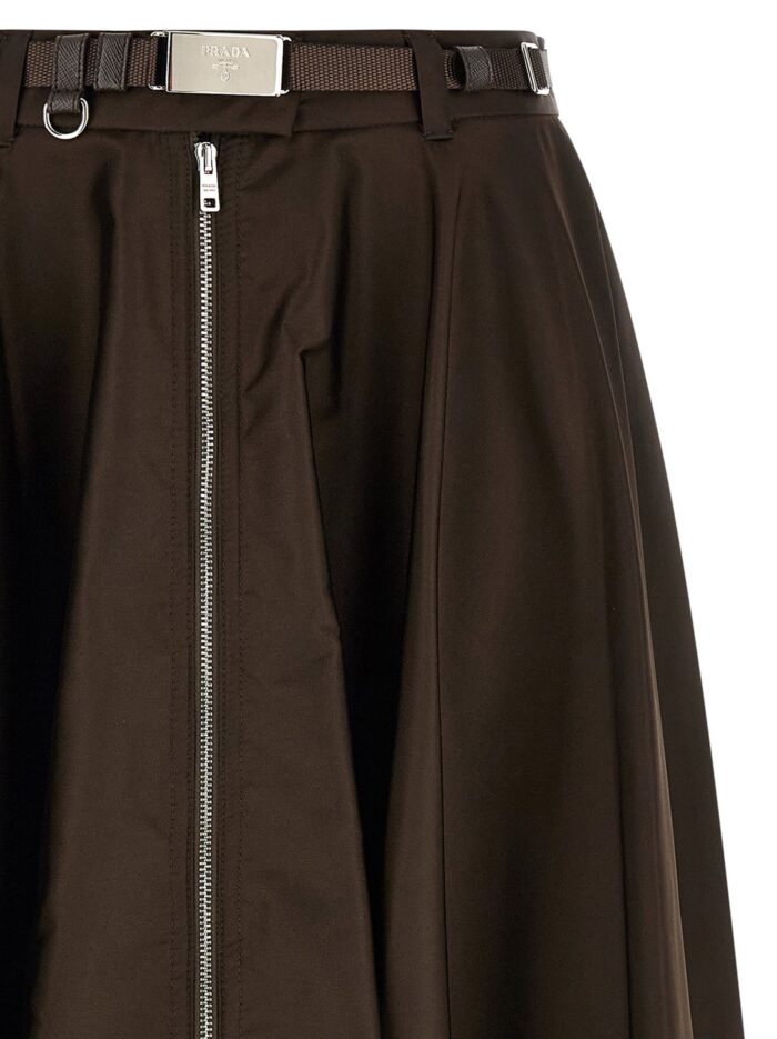 PRADA Front Zip Skirt