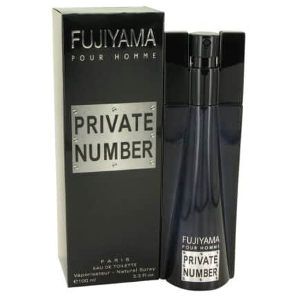 Fujiyama Private Number By Succes De Paris - Eau De Toilette Spray 3.3 Oz