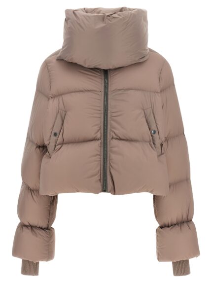 RICK OWENS 'Funnel Neck' Down Jacket