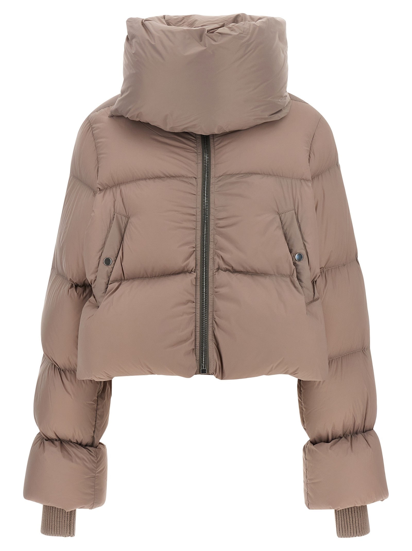 RICK OWENS 'Funnel Neck' Down Jacket