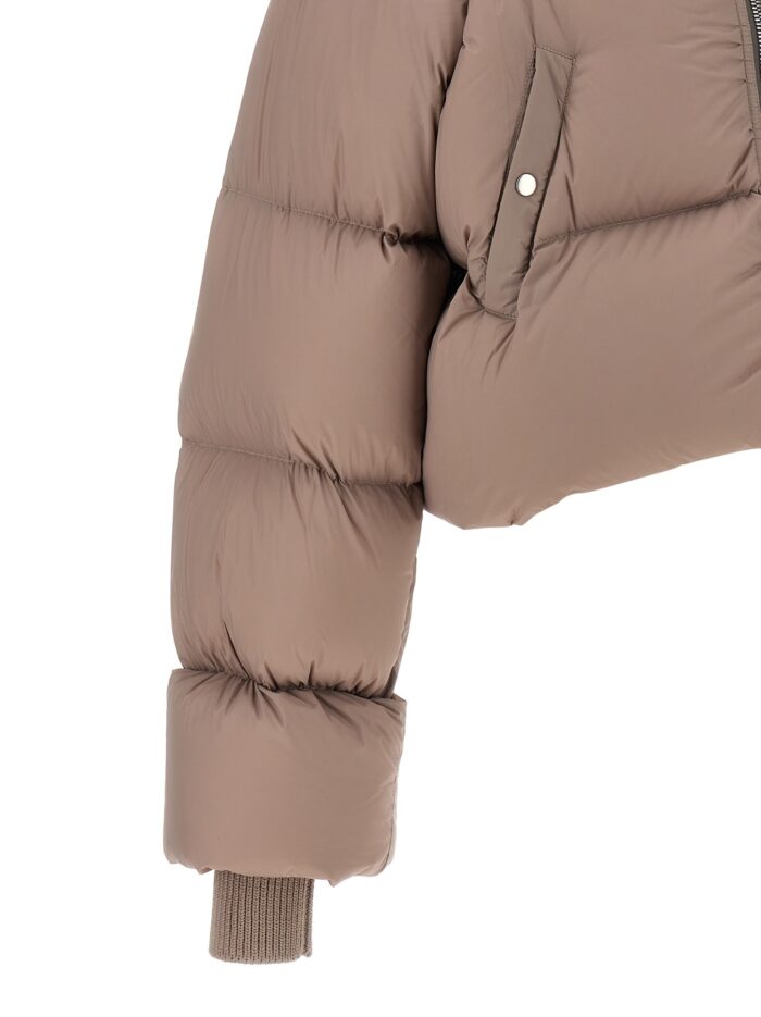 RICK OWENS 'Funnel Neck' Down Jacket