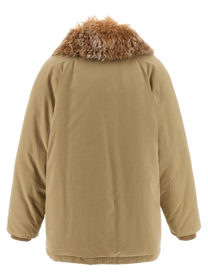 PRADA Fur Collar Jacket