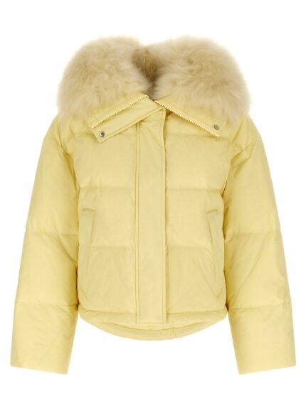 ARMY YVES SALOMON Fur Insert Down Jacket