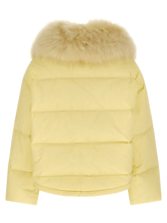 ARMY YVES SALOMON Fur Insert Down Jacket