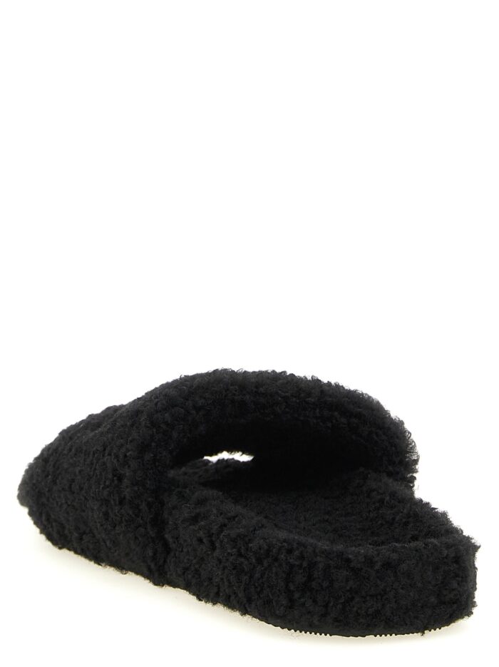 Balenciaga 'Furry' Open Sandals