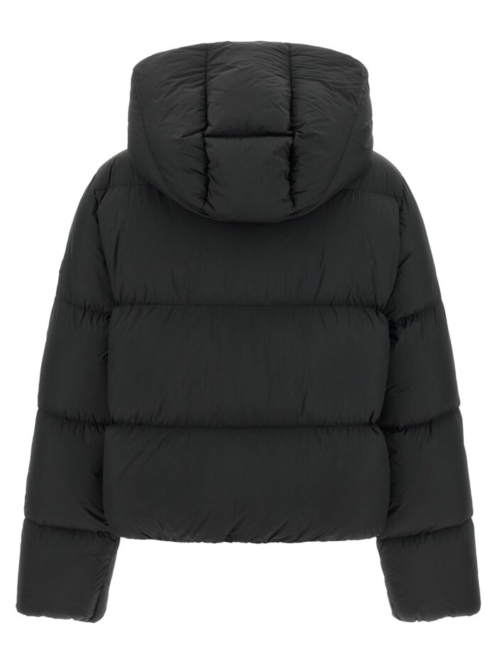 GANNI Future Nylon Black Down Jacket