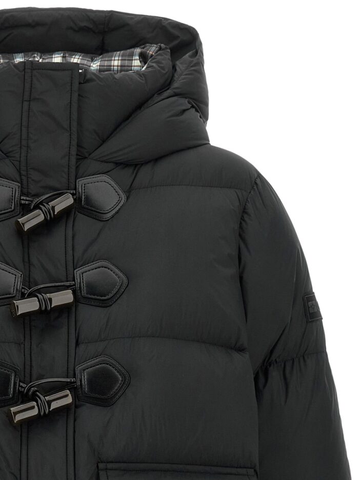 GANNI Future Nylon Black Down Jacket