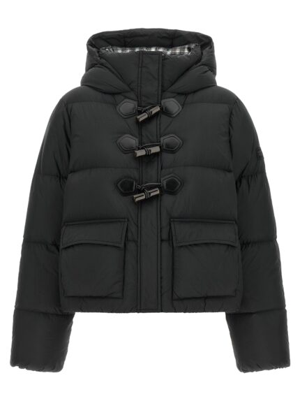 GANNI Future Nylon Black Down Jacket